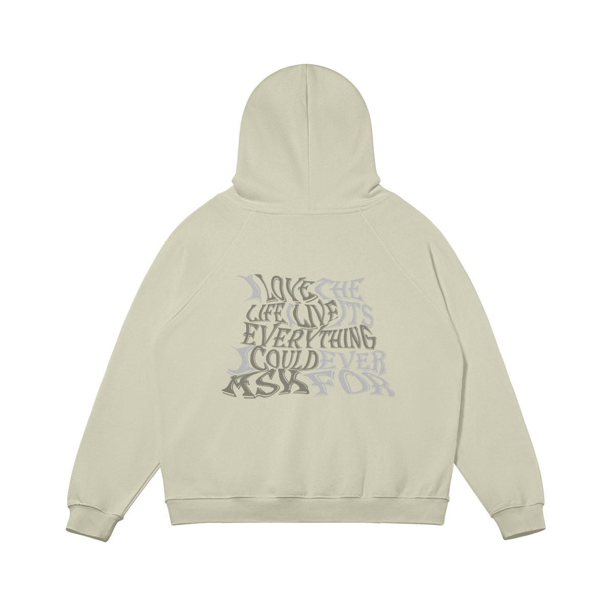 Love Life Oversized Hoodie
