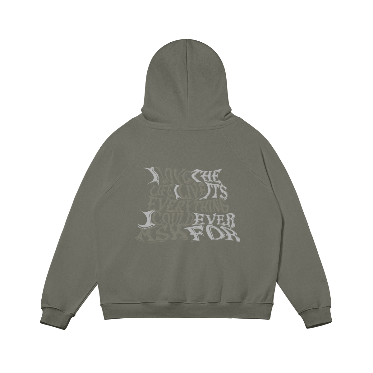 Love Life Oversized Hoodie
