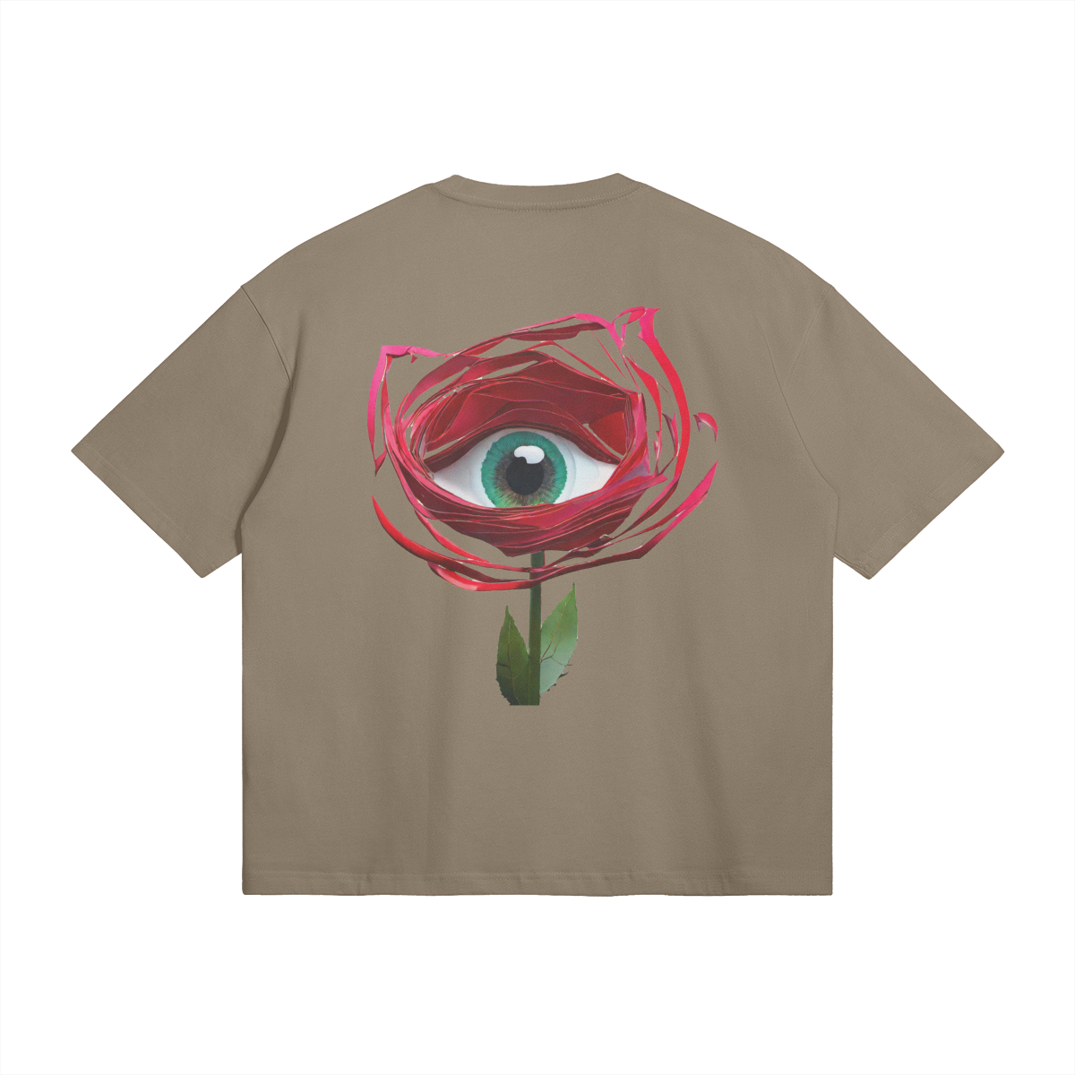 Oversized DC Rose Tee