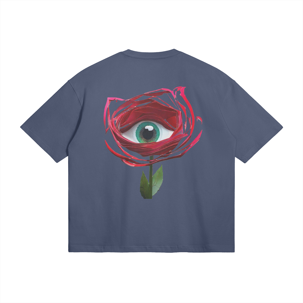 Oversized DC Rose Tee