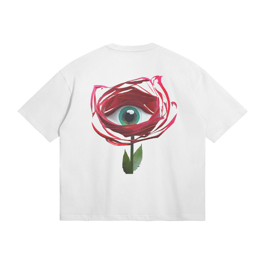 Oversized DC Rose Tee