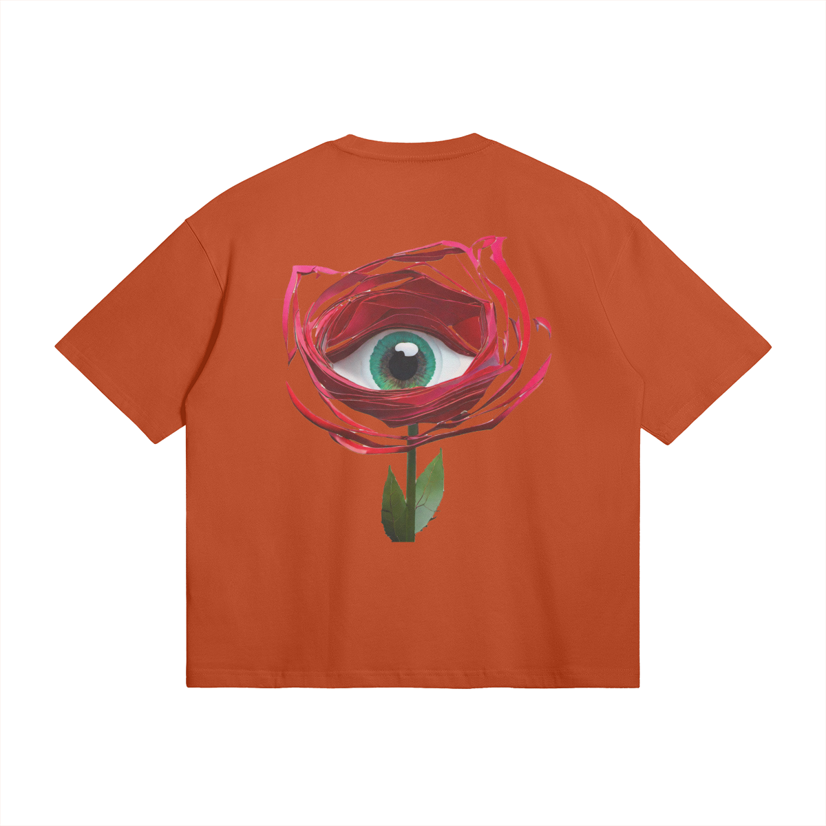 Oversized DC Rose Tee