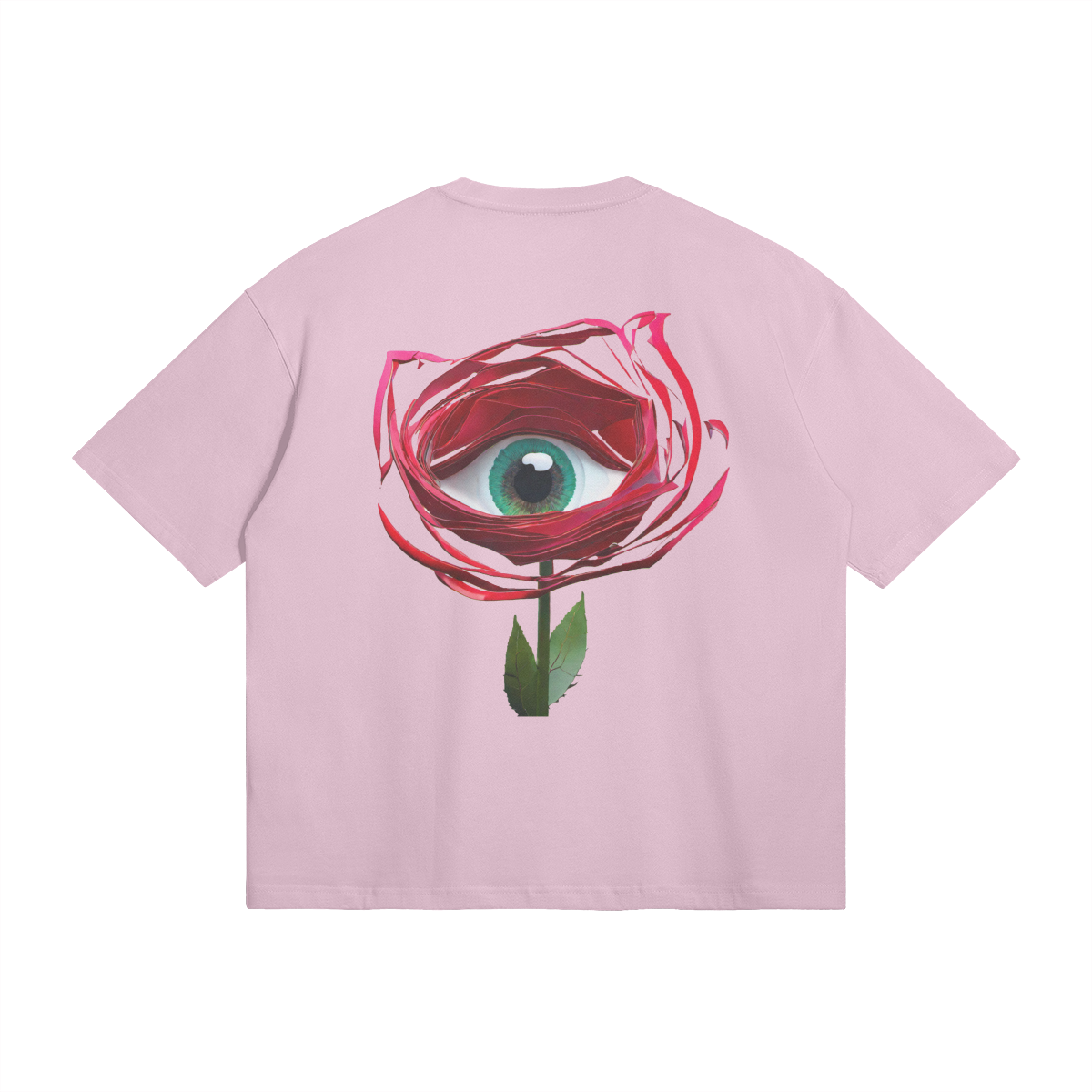 Oversized DC Rose Tee